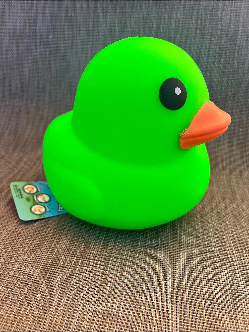 Sunny Days Entertainment Toymendous Laffy Quacks Jumbo Green Squishy Duck
